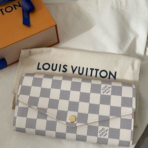 Louis Vuitton Sarah wallet - Damier Azur
